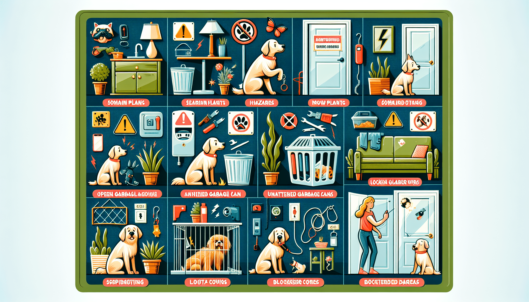 How To Keep Your Dog Safe From Common Household Hazards