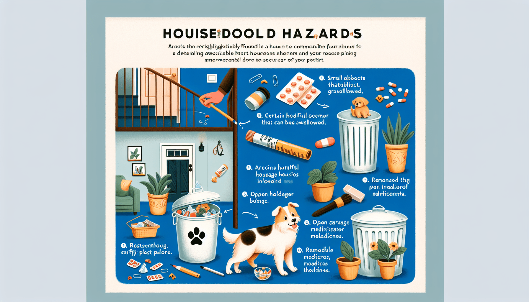 How To Keep Your Dog Safe From Common Household Hazards - Doggy World ...