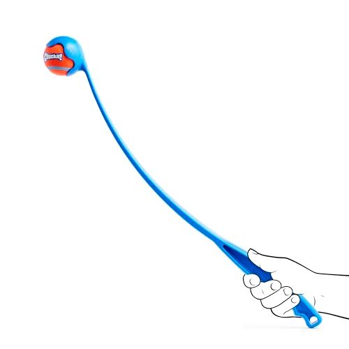 Chuckit Classic Dog Ball Launcher 26" with Medium 2.5" Ball for Active Dogs - Image 2