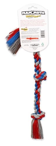 Mammoth Flossy Chews Rope Toy – Durable Tug for Dogs, Cotton-Poly, Fun Colors - Image 5