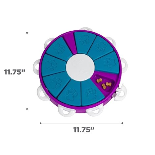 "Outward Hound Nina Ottosson Advanced Dog Puzzle Toy, Level 3, Purple" - Image 7