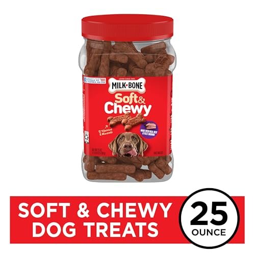 Milk-Bone Soft Chewy Dog Treats Beef Filet Mignon Chuck Roast 25oz - Image 2