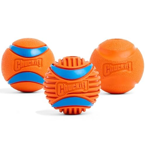 Chuckit! Fetch Medley Dog Balls - Durable, Bouncy, Floating Toys (3-Pack) - Image 2