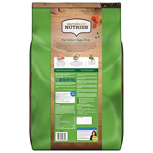 Rachael Ray Nutrish Natural Dry Dog Food, Chicken & Veggies, 40 lbs - Image 4
