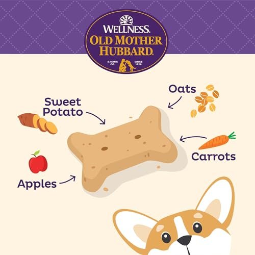 Old Mother Hubbard Veggie Dog Treats, Mini Crunchy Biscuits, 20oz - Image 3