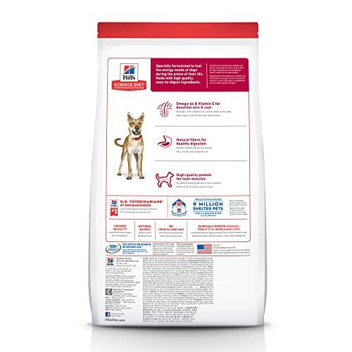 Hill's Science Diet Chicken & Barley Dry Dog Food, 35 lb - Adult 1-6 Formula - Image 2
