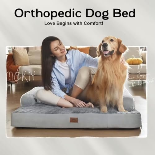 Orthopedic Large Dog Bed - Waterproof, Washable, Memory Foam Sofa - Image 7