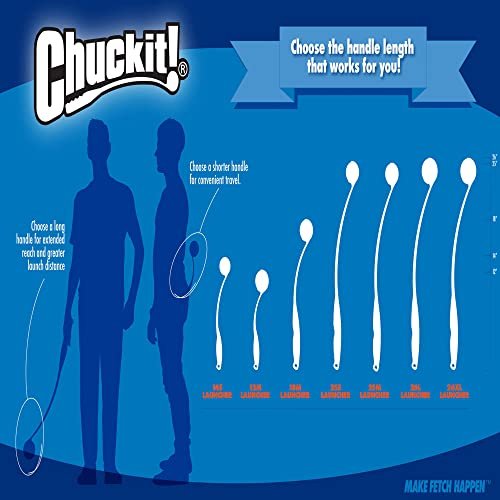 Chuckit Classic Dog Ball Launcher 26" with Medium 2.5" Ball for Active Dogs - Image 3