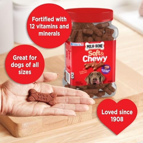 Milk-Bone Soft Chewy Dog Treats Beef Filet Mignon Chuck Roast 25oz - Image 5