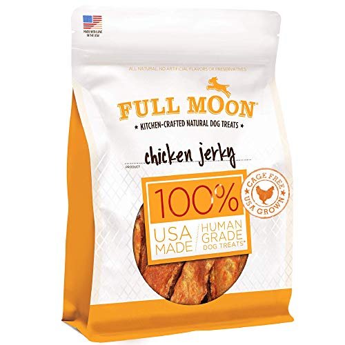 Full Moon Chicken Jerky Dog Treats, Human-Grade, Grain-Free, USA-Made, 1.5 lb - Image 5