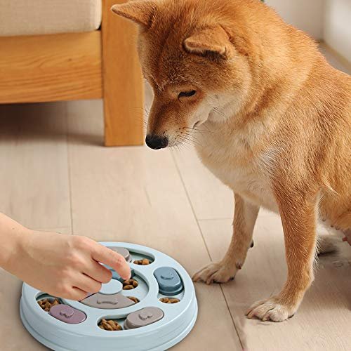 Interactive Dog Puzzle Toy - Blue Feeder for IQ Training & Mental Enrichment - Image 6