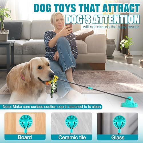Indestructible Dog Chew Toy for Aggressive Chewers - Tug, Puzzle, Treat Fun - Image 2