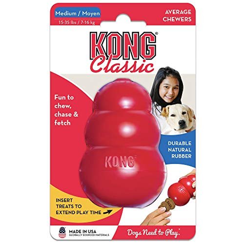KONG Classic Dog Toy for Medium Dogs - Durable, Stuffable, Bouncy & Fun - Image 9