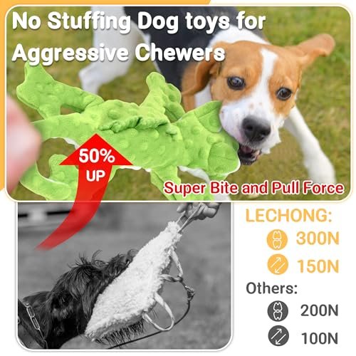 Durable Squeaky Dog Toys Pack for Aggressive Chewers, All Dog Sizes - Image 2