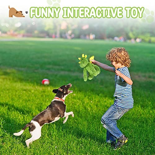 Durable Plush Squeaky Dog Toys with Crinkle Paper for All Dog Sizes - Image 3