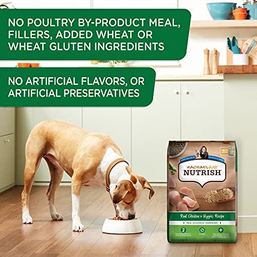 Rachael Ray Nutrish Natural Dry Dog Food, Chicken & Veggies, 40 lbs - Image 7