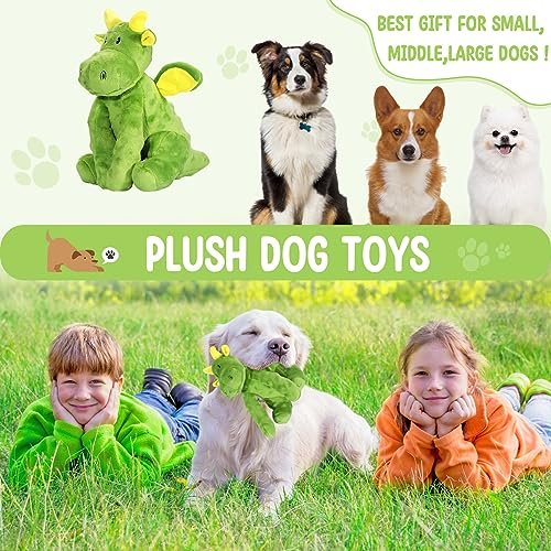 Durable Plush Squeaky Dog Toys with Crinkle Paper for All Dog Sizes - Image 6