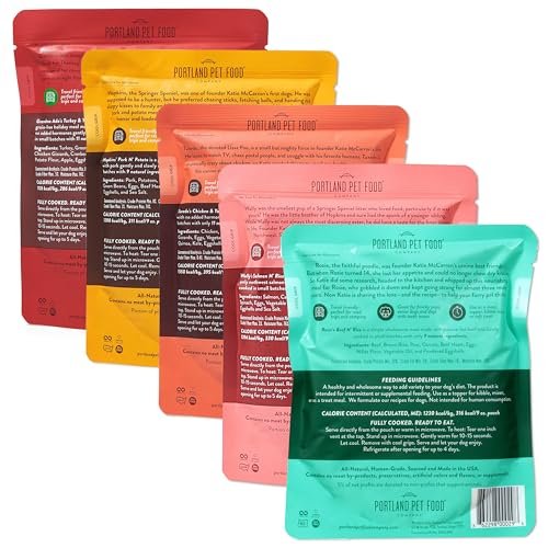Human-Grade Wet Dog Food Pouches - Gluten-Free, USA-Made Variety Pack - Image 2