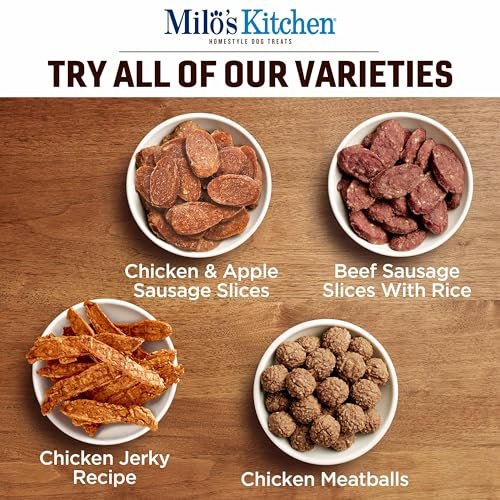 Milo's Kitchen Chicken Meatball Dog Treats, 18oz, High Protein, Natural - Image 8