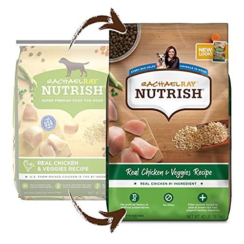 Rachael Ray Nutrish Natural Dry Dog Food, Chicken & Veggies, 40 lbs - Image 3
