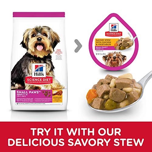 Hill's Science Diet Small Breed Adult Dog Food, Chicken & Rice, 4.5 lb Bag - Image 8