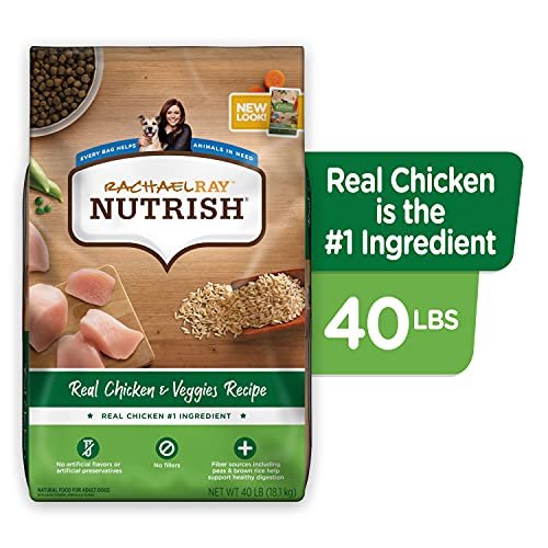 Rachael Ray Nutrish Natural Dry Dog Food, Chicken & Veggies, 40 lbs - Image 2