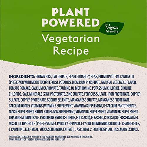 Vegan Dog Food with Healthy Grains, Plant-Based Protein, 4 lb Vegetarian Recipe - Image 4