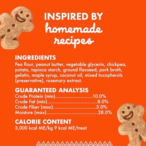 Buddy Biscuit Softies Grain-Free Peanut Butter Dog Treats, USA Baked, 5 oz - Image 3