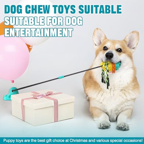 Indestructible Dog Chew Toy for Aggressive Chewers - Tug, Puzzle, Treat Fun - Image 4