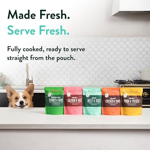 Human-Grade Wet Dog Food Pouches - Gluten-Free, USA-Made Variety Pack - Image 5