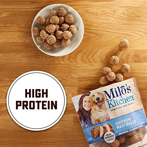 Milo's Kitchen Chicken Meatball Dog Treats, 18oz, High Protein, Natural - Image 6