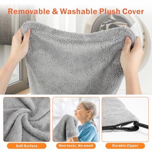 "SHU UFANRO Heated Dog Bed - Adjustable Temps, Timer & Auto Shut-Off" - Image 6