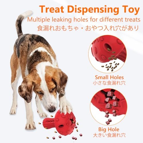 Durable Dog Chew Toy for Aggressive Chewers - Treat Dispenser & Teeth Cleaner - Image 2