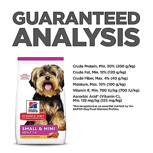 Hill's Science Diet Small Breed Adult Dog Food, Chicken & Rice, 4.5 lb Bag - Image 9