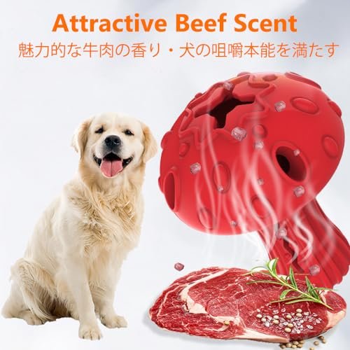 Durable Dog Chew Toy for Aggressive Chewers - Treat Dispenser & Teeth Cleaner - Image 7