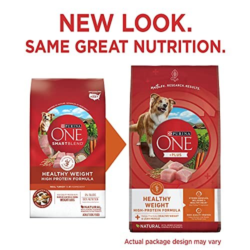 Purina ONE Healthy Weight High-Protein Dog Food, Dry Formula, 40 lb Bag - Image 2