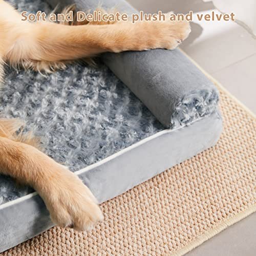 Orthopedic Dog Bed for Large Dogs - Waterproof, Washable, Comfy Couch - Image 4
