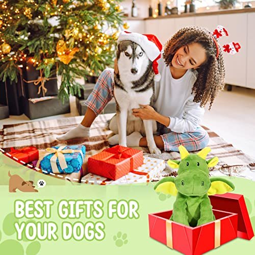 Durable Plush Squeaky Dog Toys with Crinkle Paper for All Dog Sizes - Image 7