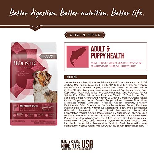 Grain-Free Dog Food: Salmon, Anchovy & Sardine Recipe for All Life Stages - Image 4