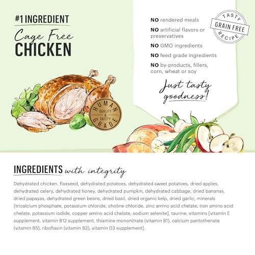 The Honest Kitchen Grain-Free Dog Food, Human-Grade Chicken Meal, 2lb (8lb Made) - Image 3