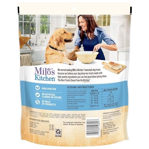 Milo's Kitchen Chicken Meatball Dog Treats, 18oz, High Protein, Natural - Image 2