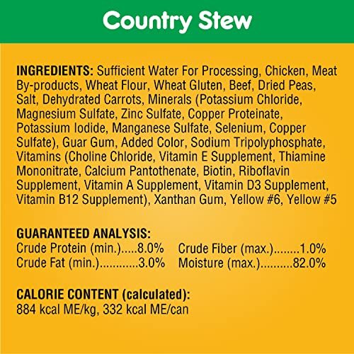 PEDIGREE Wet Dog Food Variety Pack, Beef & Country Stew, 13.2oz, 12 Cans - Image 10