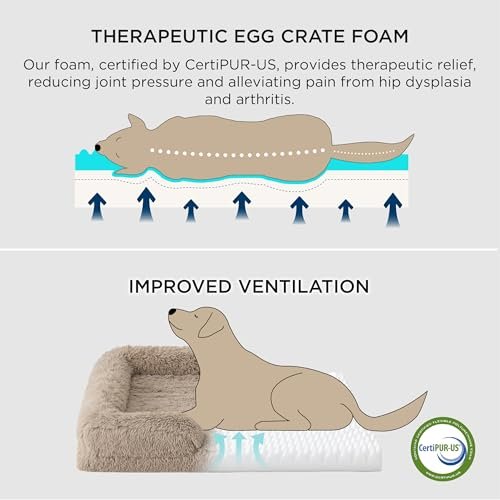 Orthopedic Dog Sofa Bed - Waterproof, Washable, Anti-Slip, Medium Dogs - Image 3