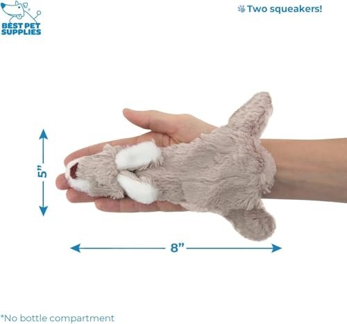 Stuffing-Free Squeaky Dog Toys - Durable, Soft, 4 Figures for All Sizes - Image 9