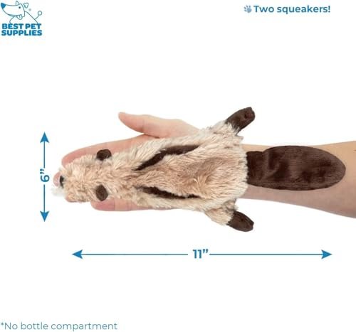 Stuffing-Free Squeaky Dog Toys - Durable, Soft, 4 Figures for All Sizes - Image 7