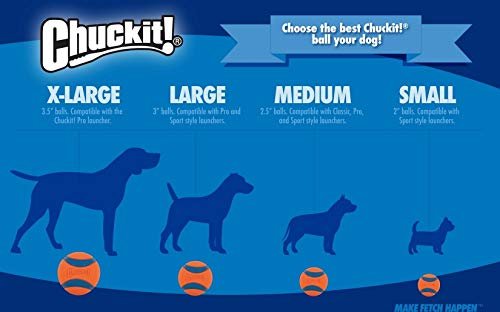 Chuckit Rebounce Dog Balls - Durable Rubber Fetch Toys for Medium Dogs, 2-Pack - Image 7