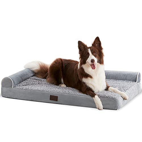 Orthopedic Dog Sofa Bed Large - Washable Cover, Egg Foam, Waterproof, Non-Slip - Image 8