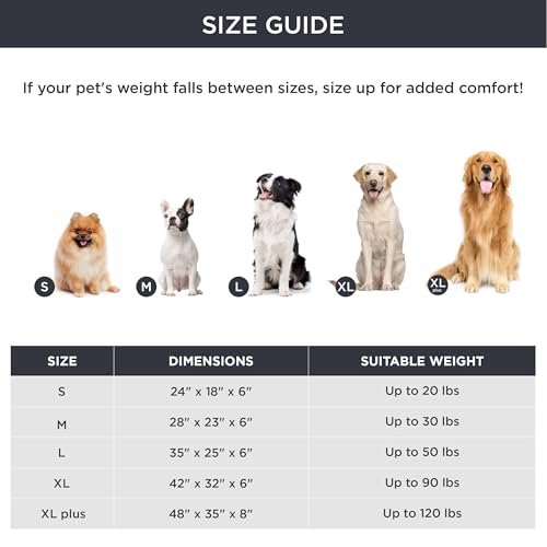 Bedsure Orthopedic Large Dog Bed - Plush Foam Sofa with Washable Cover - Image 7