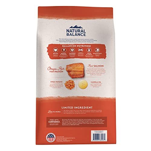 Grain-Free Salmon & Sweet Potato Dog Food, Limited Ingredient, 24 lb - Image 2