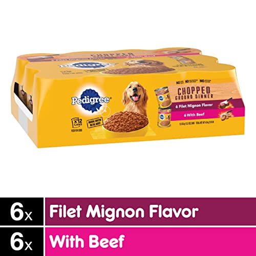 PEDIGREE Wet Dog Food Variety Pack, Filet Mignon & Beef Flavors, 13.2 oz - Image 2